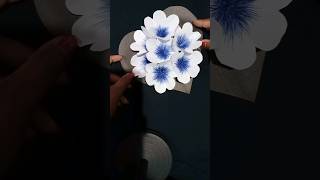 Part1😍 Subscribe for part 2diy papercraft craftwithpaper flowercraft crafting shorts viral [upl. by Jorin376]