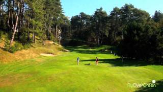 Golf Dhardelot  drone aerial video  Les Dunes  Hole02 [upl. by Udell]