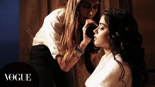 Janhvi Kapoor Gets Red Carpet Ready  VOGUE India [upl. by Esther]