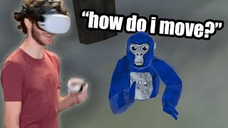 Teaching New Players to be PRO in Gorilla Tag VR Oculus Quest 2 [upl. by Hamfurd]