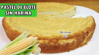 PAN DE ELOTE CASERO EN LICUADORA FÁCIL🌽 [upl. by Georgeanne]