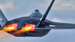 Extremely Powerful F22 Raptor Shows Its Crazy Ability [upl. by Aylsworth]