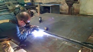 Homemade Plasma Cutter Track 11ft long [upl. by Erdreid]