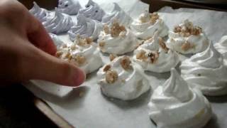 Meringue Cookies [upl. by Alleirbag]