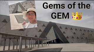 Grand Egyptian Museum GEM Virtual tour TutankhAmun Exhibition Museums Cairo Tours Egytourina [upl. by Aivitnahs]