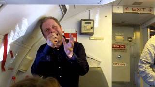 John Culshaw takes over the mic on a Jet2com Flight [upl. by Nnairret]