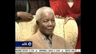 Mandela on TV for the first time since illness [upl. by Kuhn]