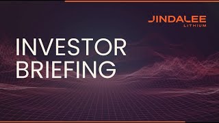 Jindalee Lithium Investor Briefing Webinar 5th July 2024 [upl. by Lellih]