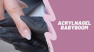 Acrylnagels Babyboom [upl. by Asinet]