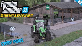 WEER NIEUWE BEWONERS Farming Simulator 22 Story Mode 43 [upl. by Noissap]