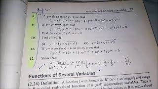 Nth Derivative Exercise 25Part 9Calculus With Analytic Geometry by SM YUSUF [upl. by Aicele20]