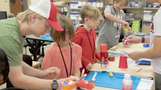 Students learn valuable skills at STEM Camp [upl. by Oiruam75]