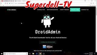 Install Droid Admin and get your codes here [upl. by Lemaj]