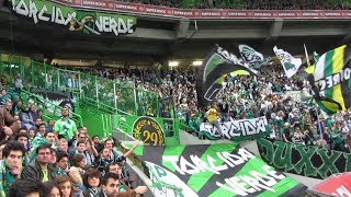 SPORTING CLUBE DE PORTUGAL CHANTS PARTE 3  JUVE LEOTORCIDADUXXIBRIGADA LYCRICSLETRA [upl. by Pugh]