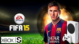 FIFA 15  Teste no Xbox Series S [upl. by Fredela]