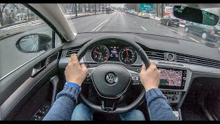 Volkswagen Passat B8  4K POV Test Drive 136 Joe Black [upl. by Najtsirk]