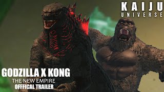 GODZILLA x KONG The New Empire Trailer  Kaiju Universe Version Roblox [upl. by Nivets658]