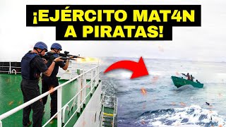 ¡Así MAT4N a los PIRATAS SOMALIES en ALTAMAR [upl. by Ottilie]