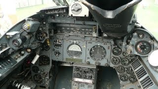 Electric Lightning jet fighter cockpit [upl. by Symer903]