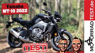 Yamaha MT10  Was kann das neue PowerNakedbike Jahrgang 2022 [upl. by Acirne760]