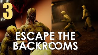 Escape the Backrooms VR ft SaddestClown rusticmoon dreadyt  Part 3 [upl. by Drooff964]