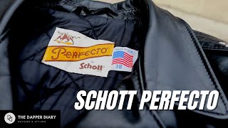 Gold Standard of Leather Jackets Schott Perfecto 613s [upl. by Aseiram]