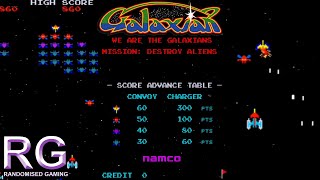 Galaxian  Arcade Version Gameplay [upl. by Jala]