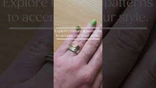 Create Your Own Spinner Ring  House of Metalworks Spinner Ring Class at Juxtahub [upl. by Yliram]