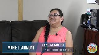 Marie Clairmont  Lakota Artist [upl. by Codd]