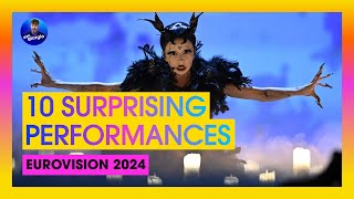 Top 10 Eurovision 2024 Performances that Surprised Me With Comments [upl. by Tindall664]