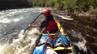 Canot camping sur la rivière Malbaie [upl. by Dorcea28]