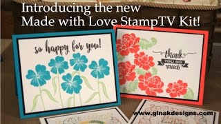 Made With Love StampTV Kit [upl. by Ahsratan]