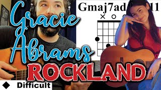 Guitar Tutorial  Gracie Abrams  Rockland Lesson  Tab [upl. by Bergman]