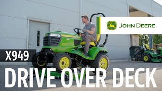 X949 Drive over mower deck [upl. by Herv]