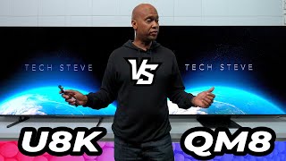 Hisense U8K VS TCL QM8 Which Is Better [upl. by Silenay679]