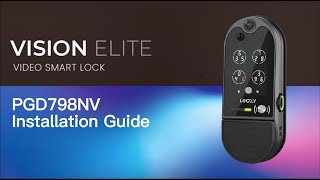 Lockly Vision Elite Installation Guide [upl. by Ivel]