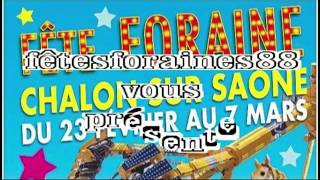 Fête foraine de Chalon sur Saône 2018 [upl. by Akinom]