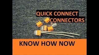 How to Use Push In Wire Connectors [upl. by Ytirahc]