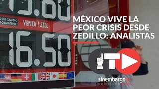 México vive la peor crisis desde Zedillo analistas [upl. by Nnylannej968]