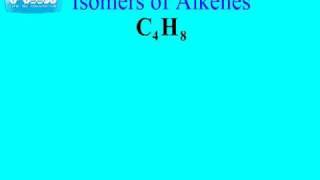 Structural Isomers of Alkenes [upl. by Heymann]