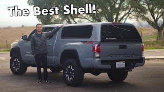 BEST TRUCK CAMPER build 2023 Toyota Tacoma Overland Camping [upl. by Akaya]