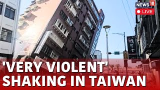 Taiwan Earthquake LIVE 50 Injured Japan Philippines Downgrade Tsunami Warning  News18 Live N18L [upl. by Findley837]