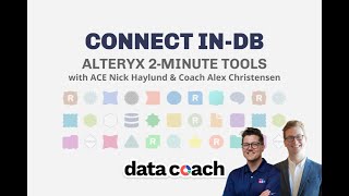 CONNECT INDATABSE  ALTERXY 2MINUTE TOOLS [upl. by Nnylatsyrk]