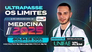 Inscrições abertas  Vestibular Medicina UNIFAE 2025 [upl. by Eltsyek126]