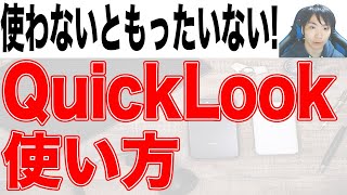 【超便利】QuickLook導入amp使い方 [upl. by Enwad]