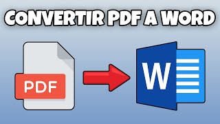 COMO CONVERTIR UN DOCUMENTO PDF A WORD GRATIS SIN PROGRAMAS FACIL Y RAPIDO 2024 [upl. by Eleahcim321]