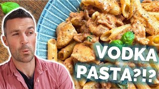 The BEST Pasta Recipe Ever Chicken Vodka Pasta  Dine Like Its 1989 [upl. by Rabelais]