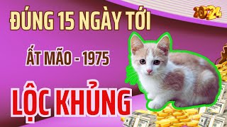 Số Hưởng Lộc Khủng  Đúng 15 Ngày Tới  Ất Mão 1975  Tài Lộc Bùng Phát  Tiền Về Tới Tấp [upl. by Gaylor]