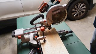 Metabo Compound Sliding Mitre Saw KGS 216 M [upl. by Cyprian848]