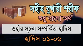 বুখারী শরীফ বাংলা ১ম খন্ড হাদিস ০১০৬  Bukhari Sharif Bangla Hadis 0106 [upl. by Mota862]